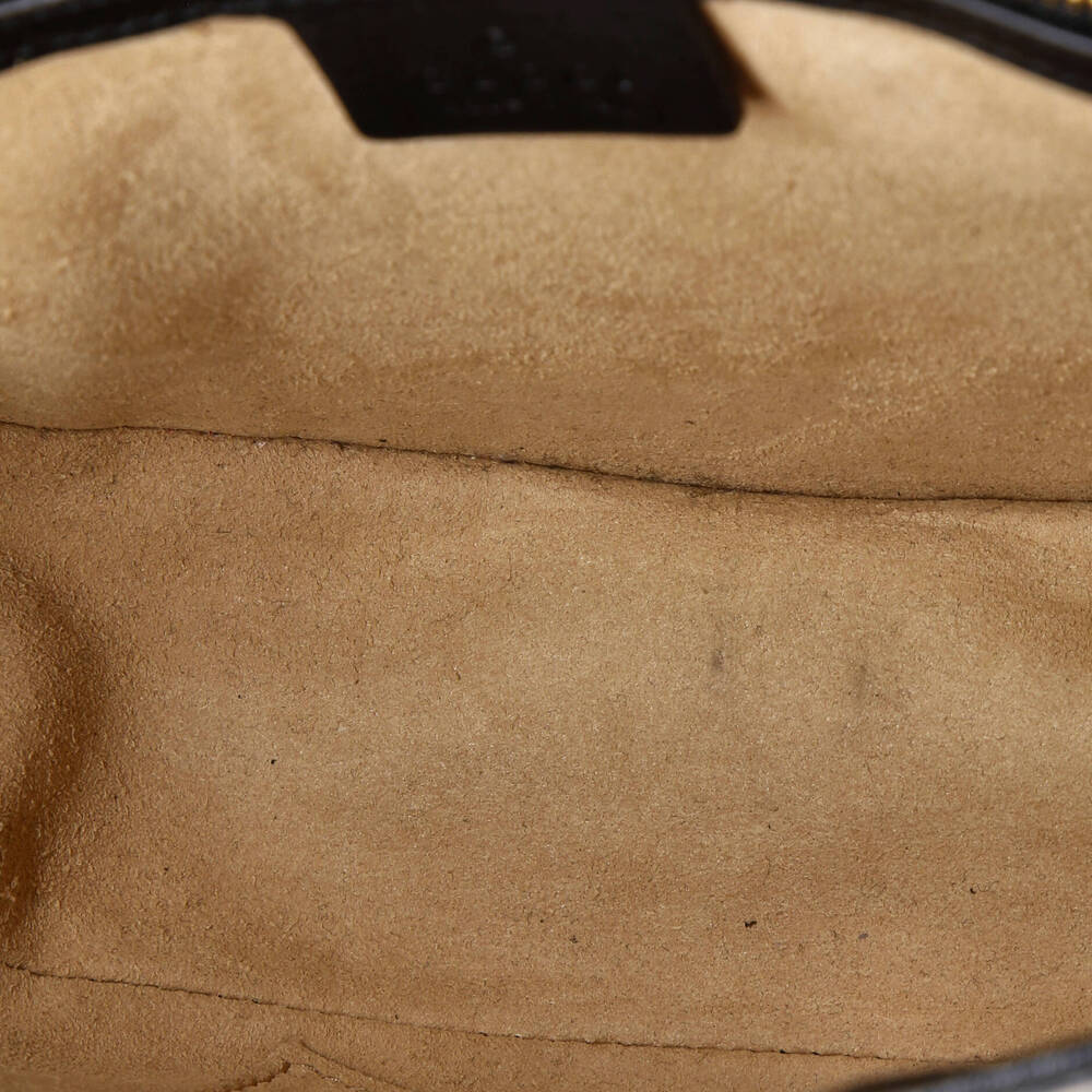 Gucci Padlock Saddle Shoulder Bag Gg #203925G15B - Picture 5 of 7